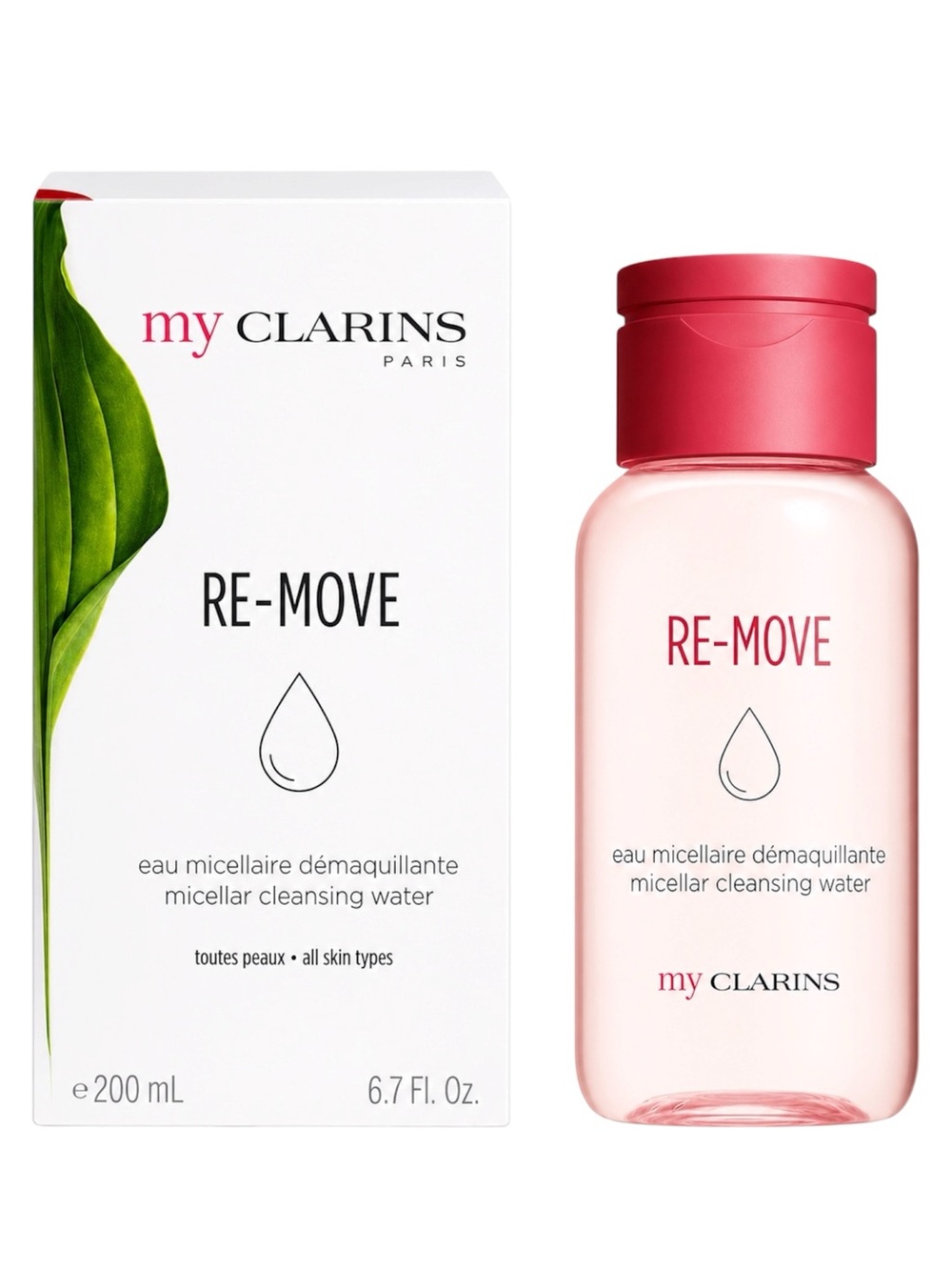 CLARINS MY CLARINS RE-MOVE MICELLAR CLEANSING WATER 200ML - BNIB